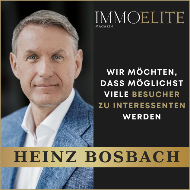 Homepage für Immobilienmakler, Heinz Bosbach, Bosbach Consulting
