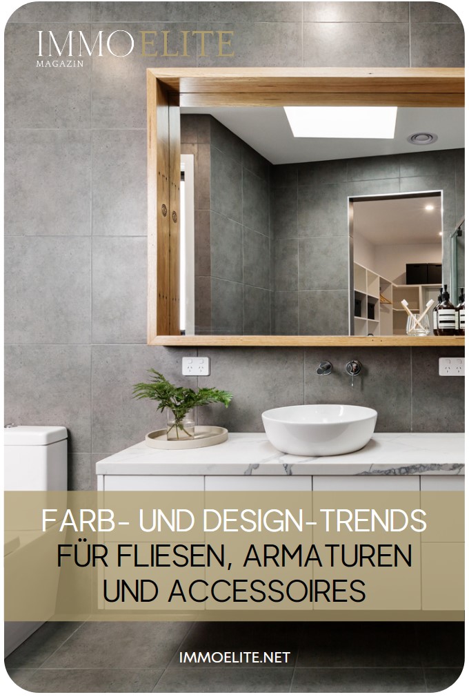 Farb und Design Trends Badezimmer