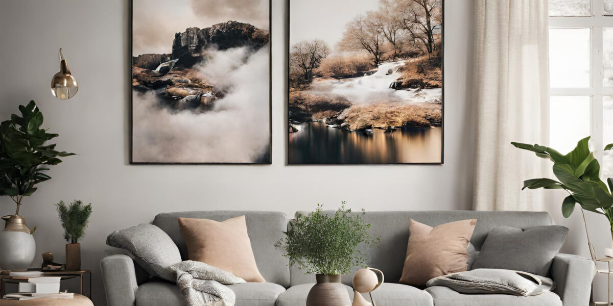 Wandbilder für Wohnzimmer: Gestaltungsideen und Tipps