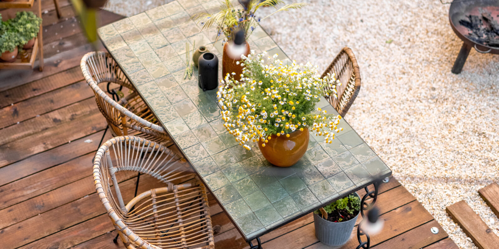 Tolle Terrassen Deko Ideen Terrasse und Balkon dekorieren für ein Ergebnis draußen