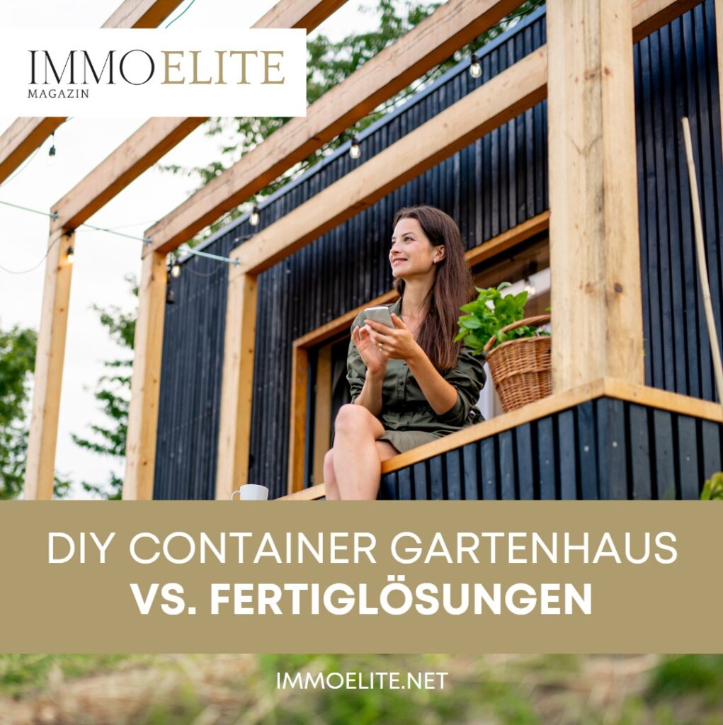 Container Gartenhaus im Trend Kosten DIY Gartenhäuser