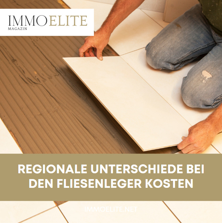 Regionale Unterschiede bei den Fliesenleger Kosten