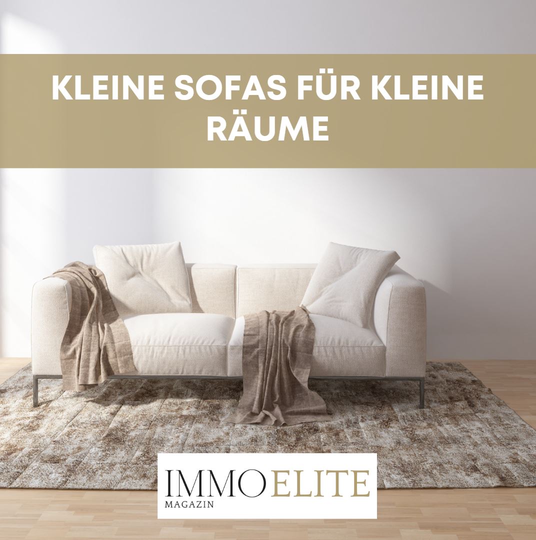 Kleine Sofas für kleine Räume Dekorationsideen für kleine Sofas