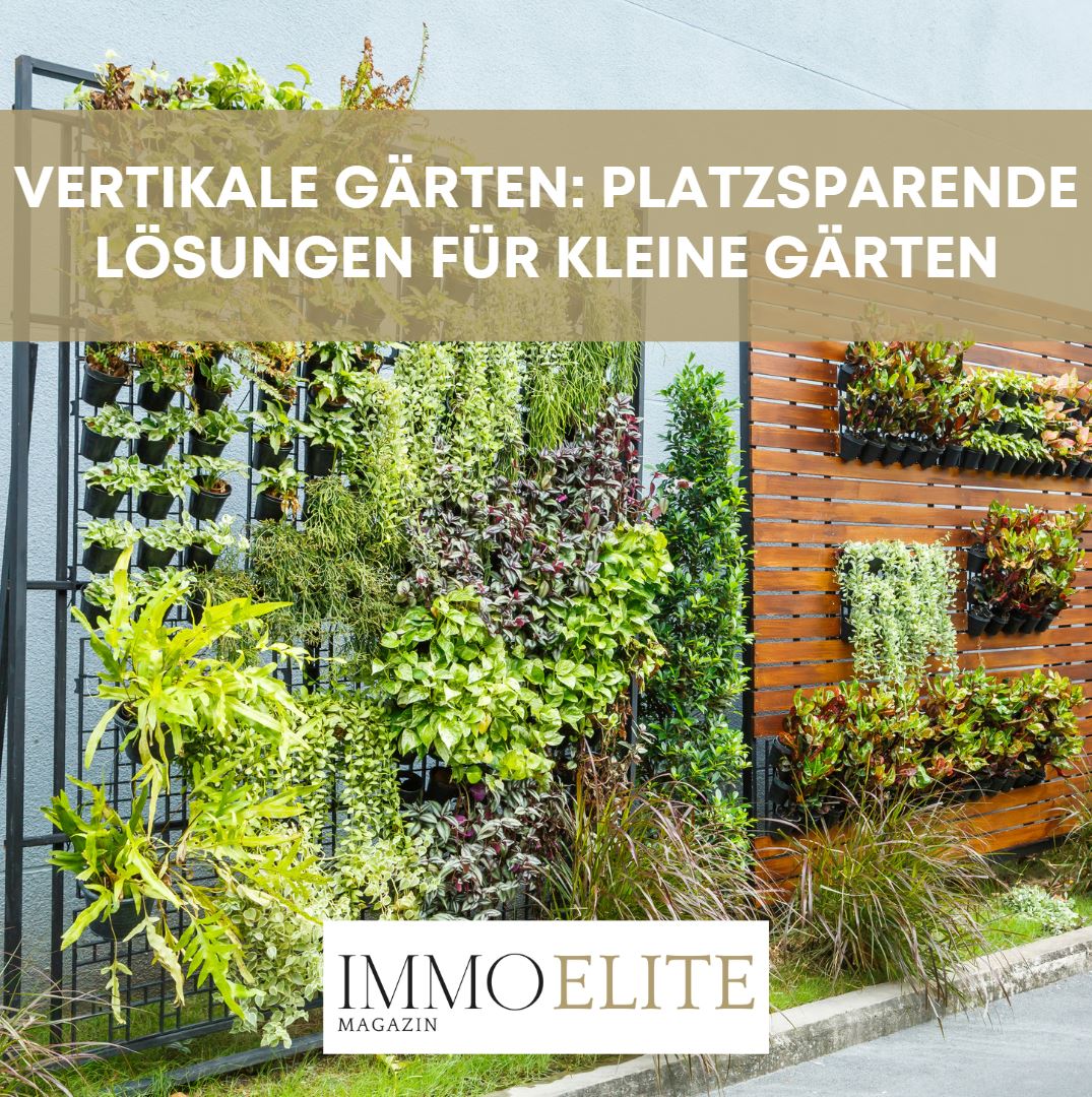 Vertikale Gärten Platzsparende Lösungen für kleine Gärten