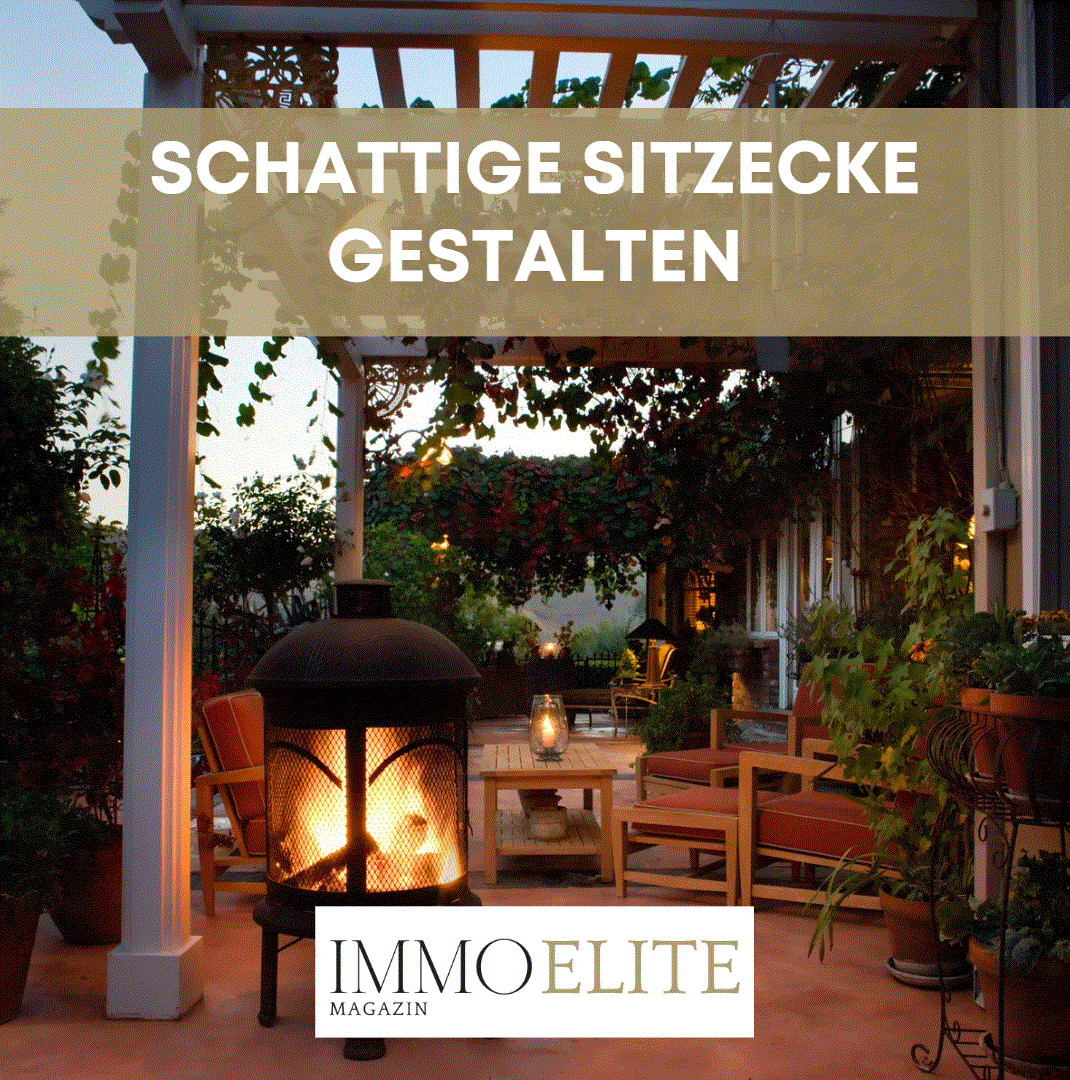 Schattige Sitzecke gestalten