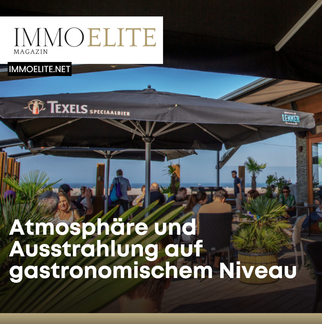 Bedruckte Sonnenschirme gastro