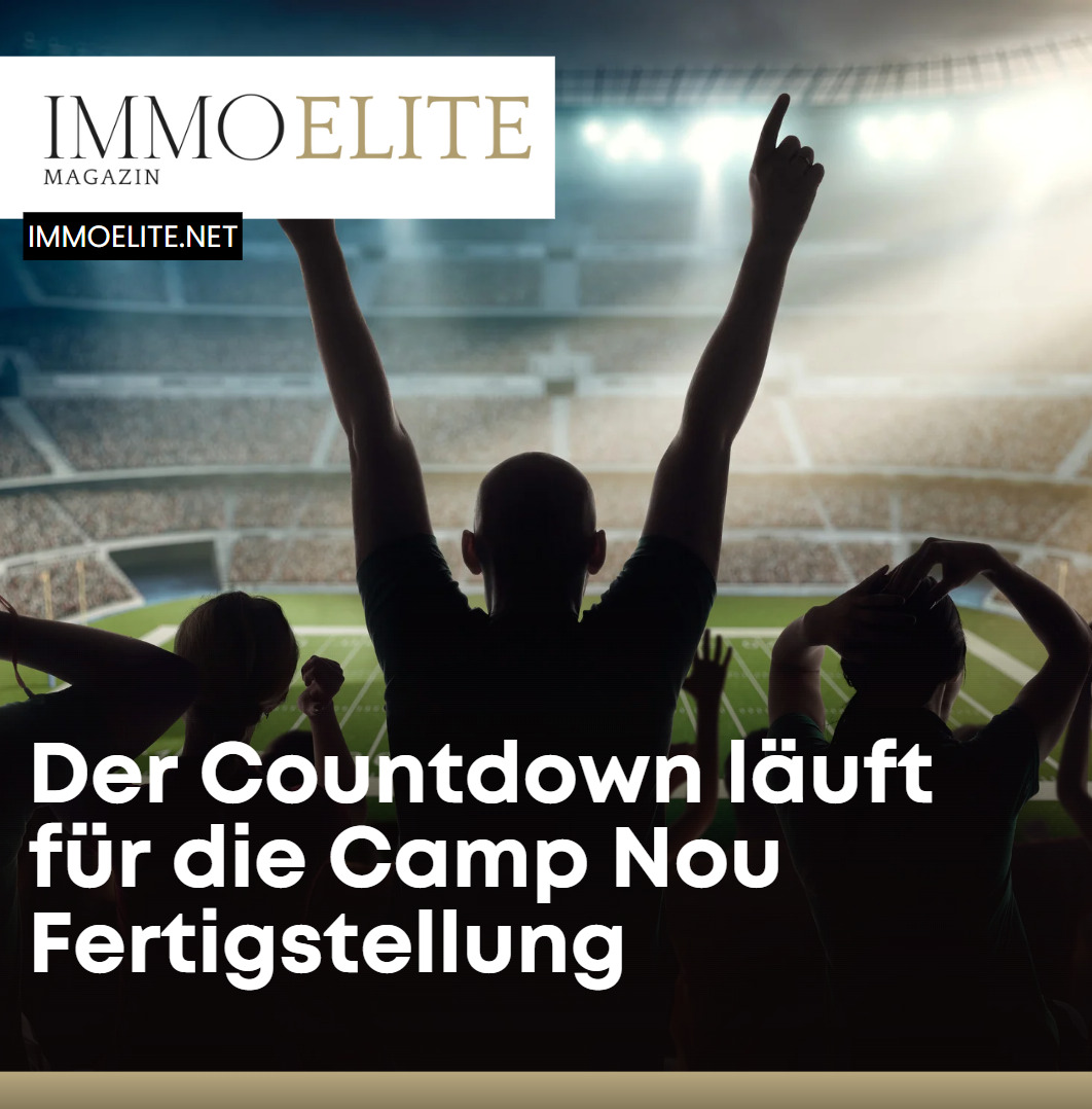 2025 Der Countdown läuft für die Camp Nou Fertigstellung