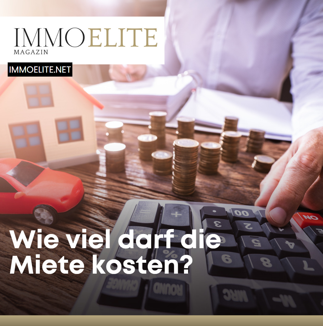 Die 30-Prozent-Mietregel Wie viel darf die Miete kosten