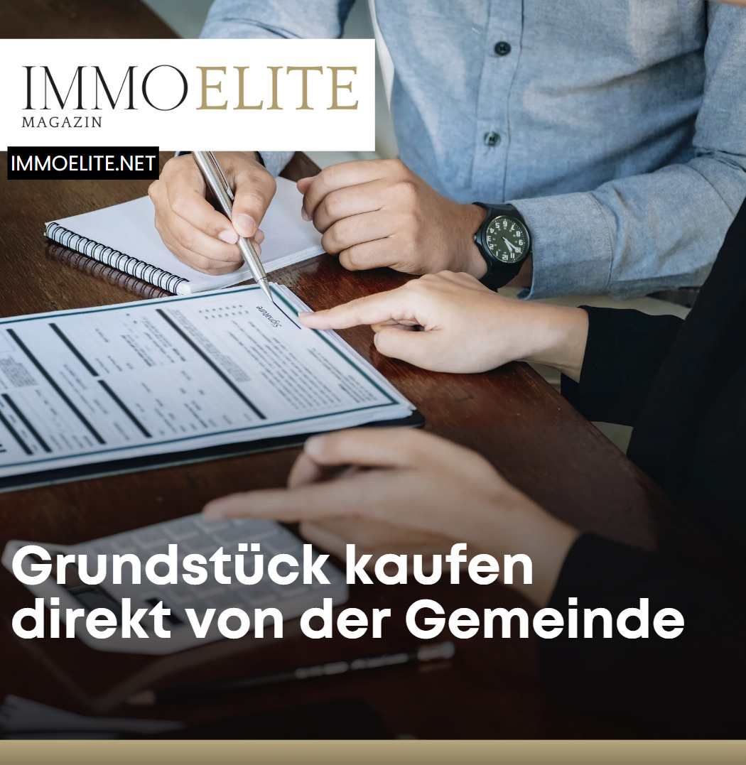 Grundstück kaufen direkt von der Gemeinde