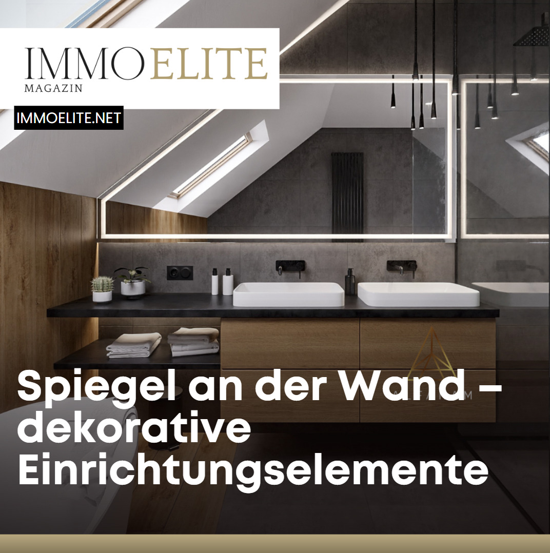 spiegel an der wand