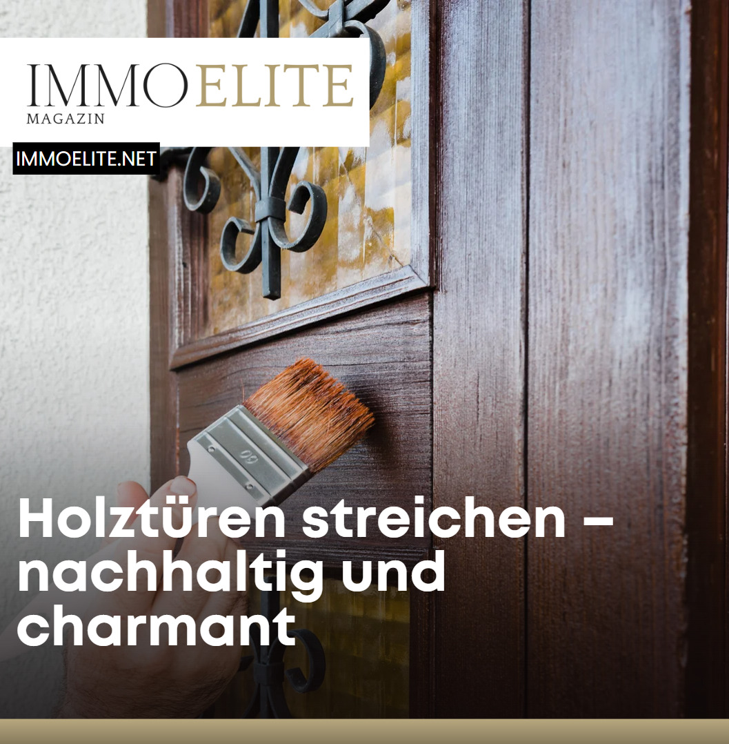 Holztüren streichen – nachhaltig und charmant