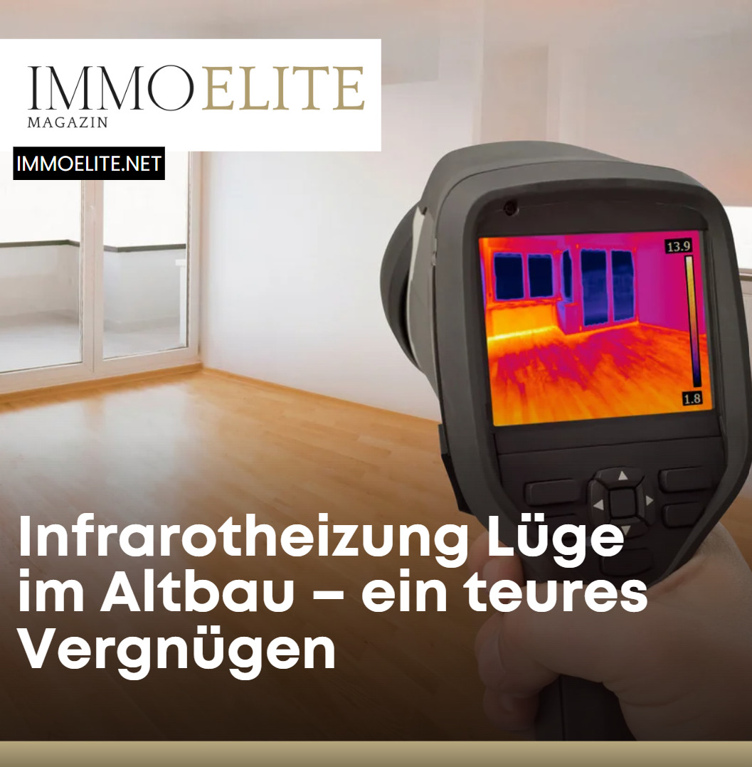 Infrarotheizung Lüge im Altbau – ein teures Vergnügen