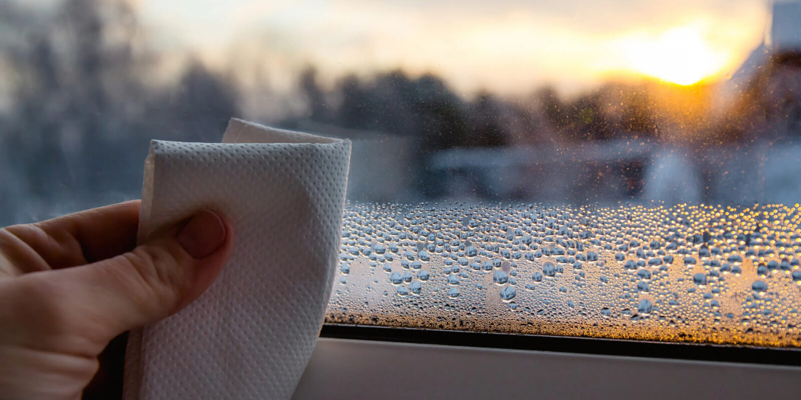 Kondenswasser am Fenster innen – Ursache und was du dagegen tun kannst