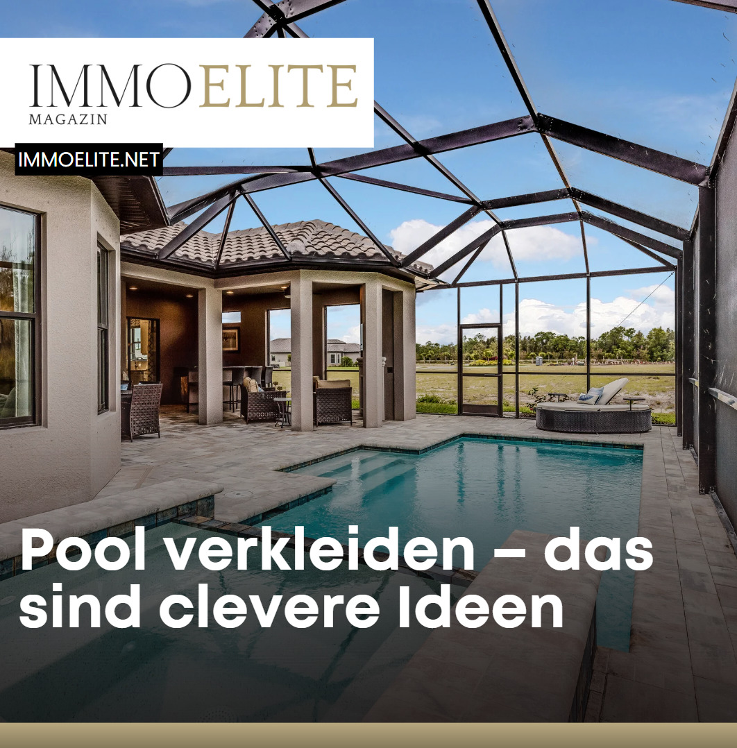 Pool verkleiden – das sind clevere Ideen