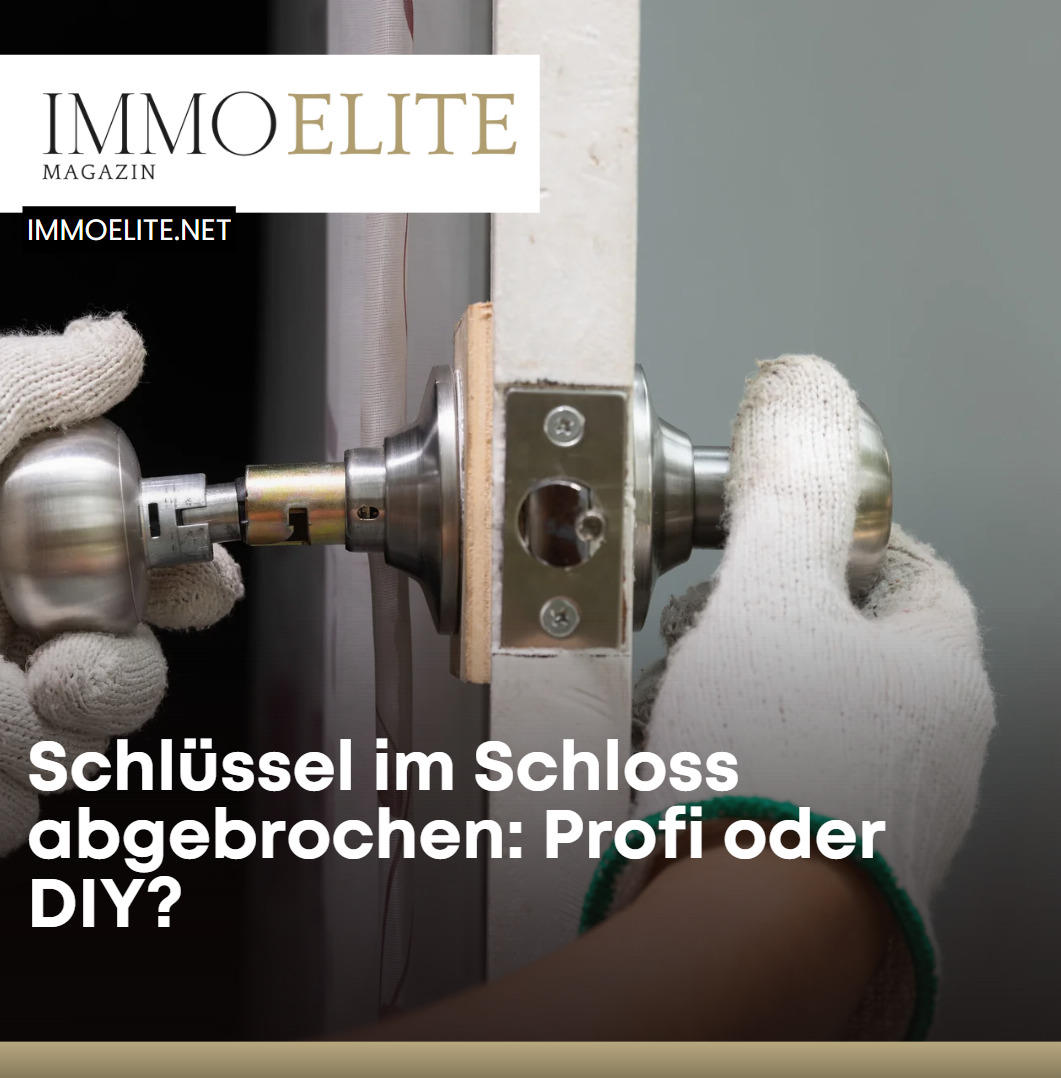 Schlüssel im Schloss abgebrochen Profi oder DIY