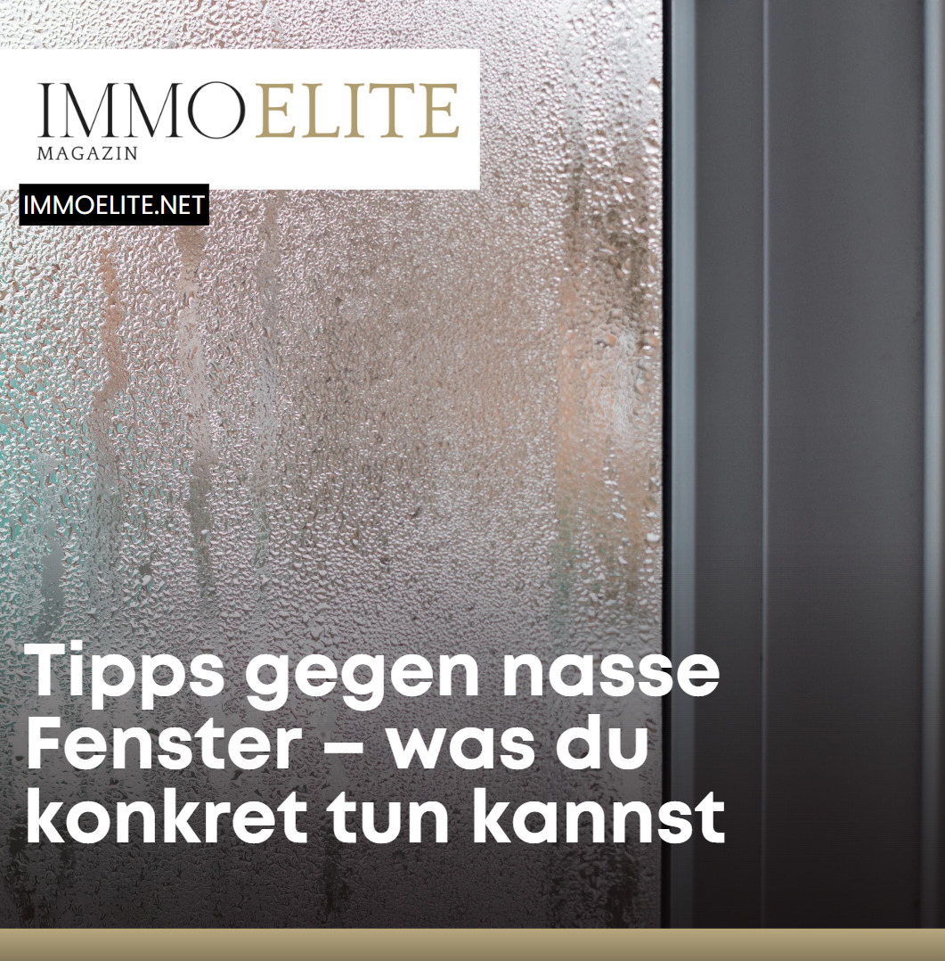 Tipps gegen nasse Fenster – was du konkret tun kannst