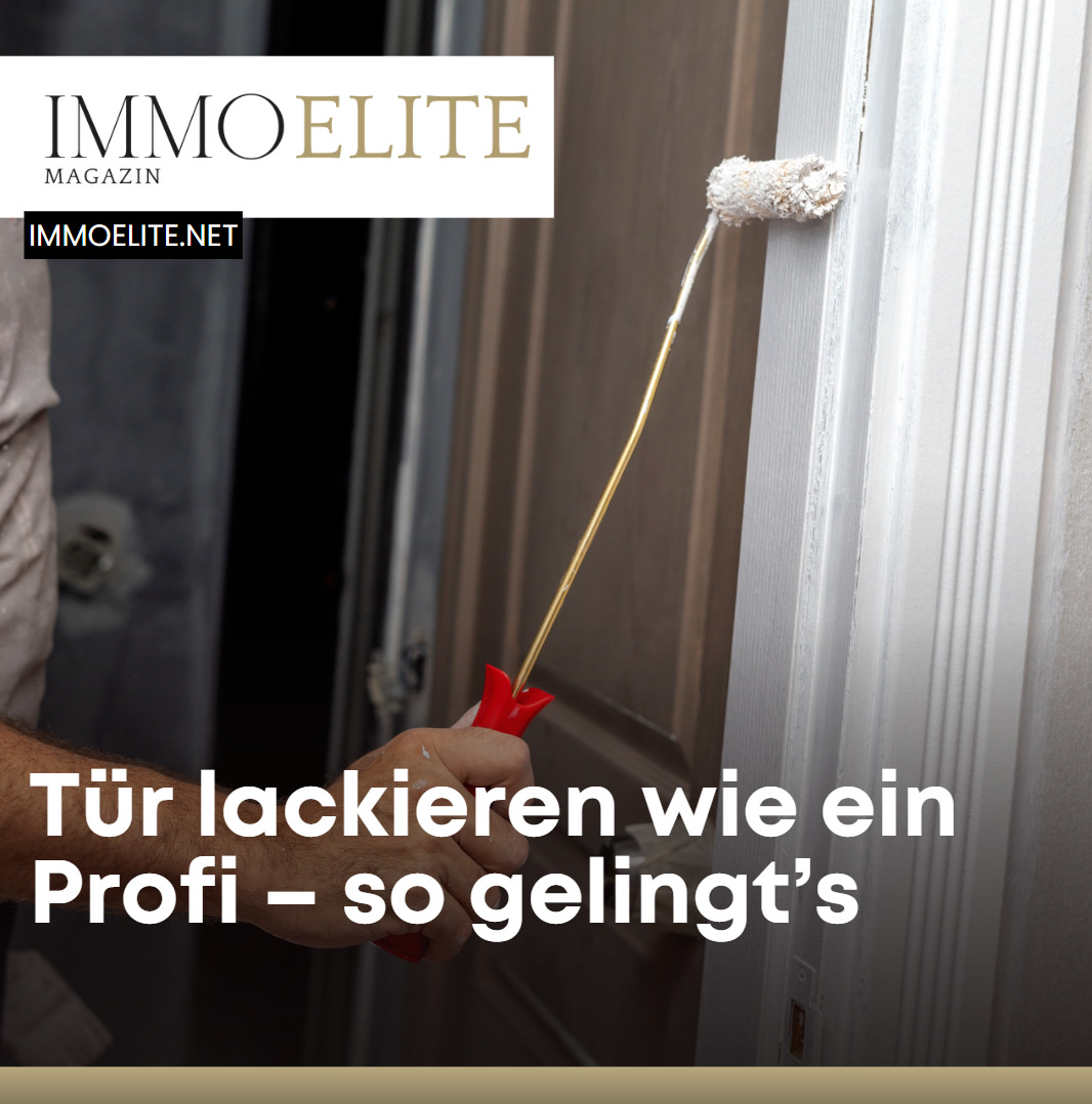 Tür lackieren wie ein Profi – so gelingt’s