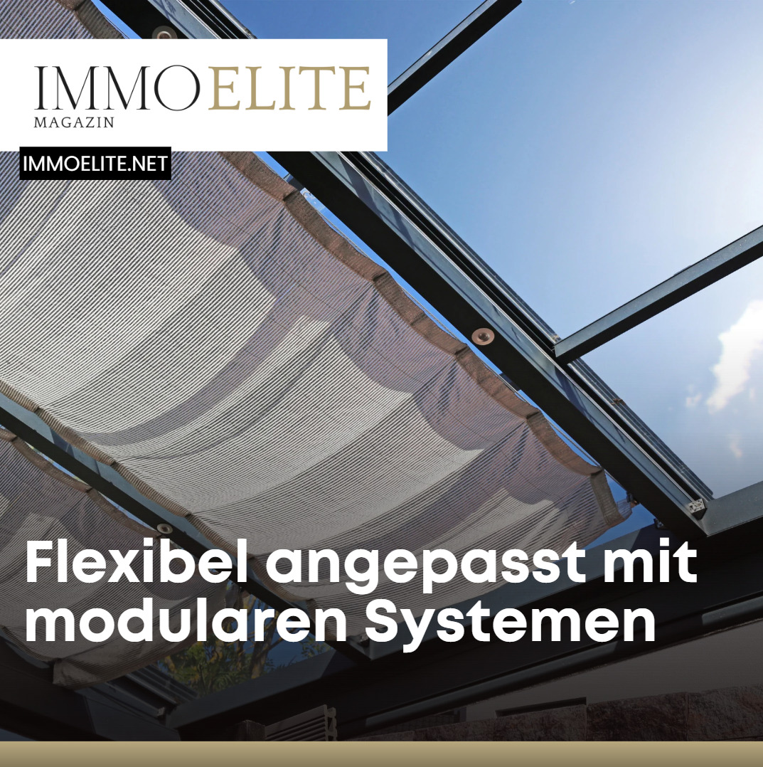terrassenüberdachung modular system