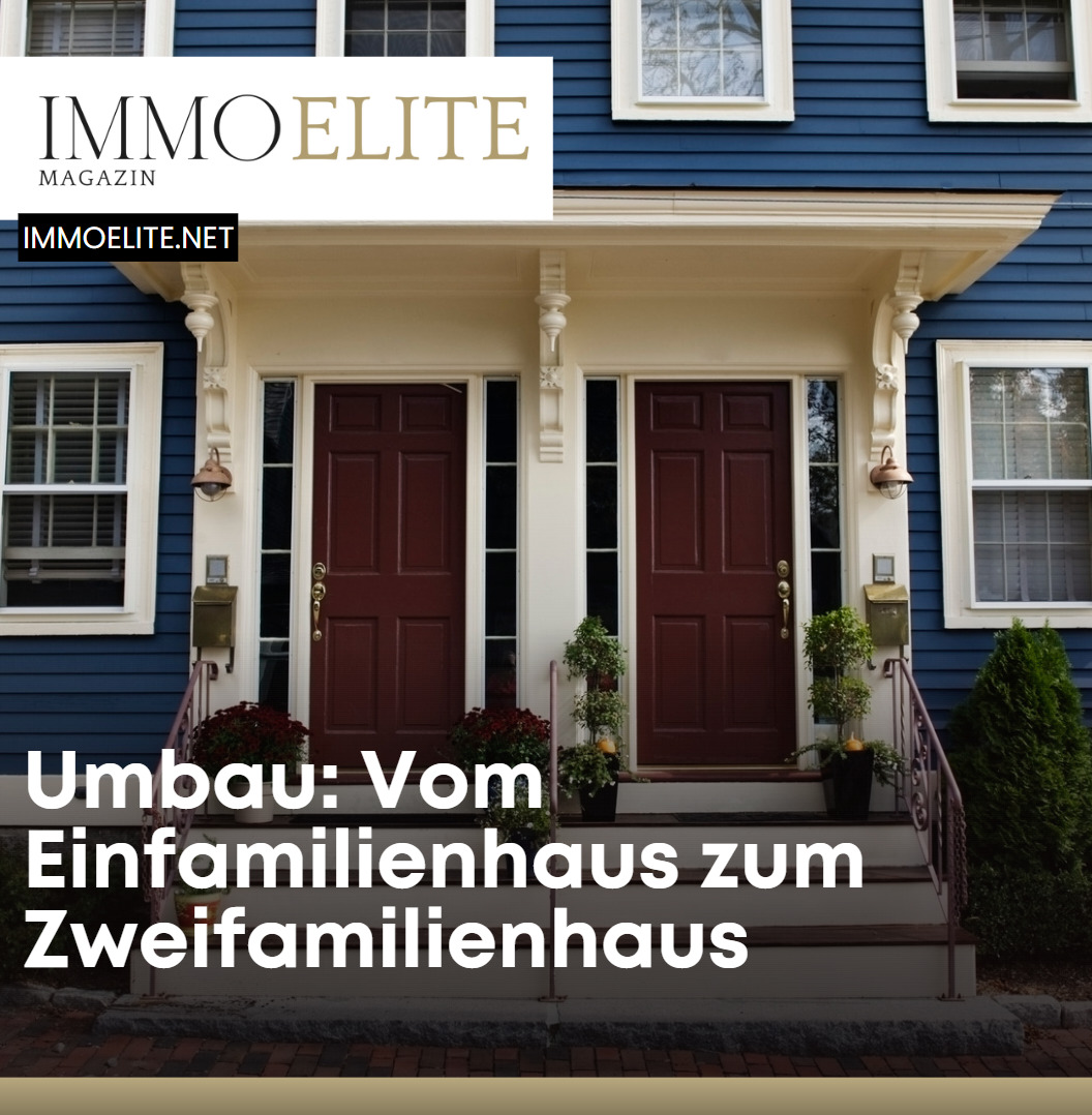 Umbau Vom Einfamilienhaus zum Zweifamilienhaus