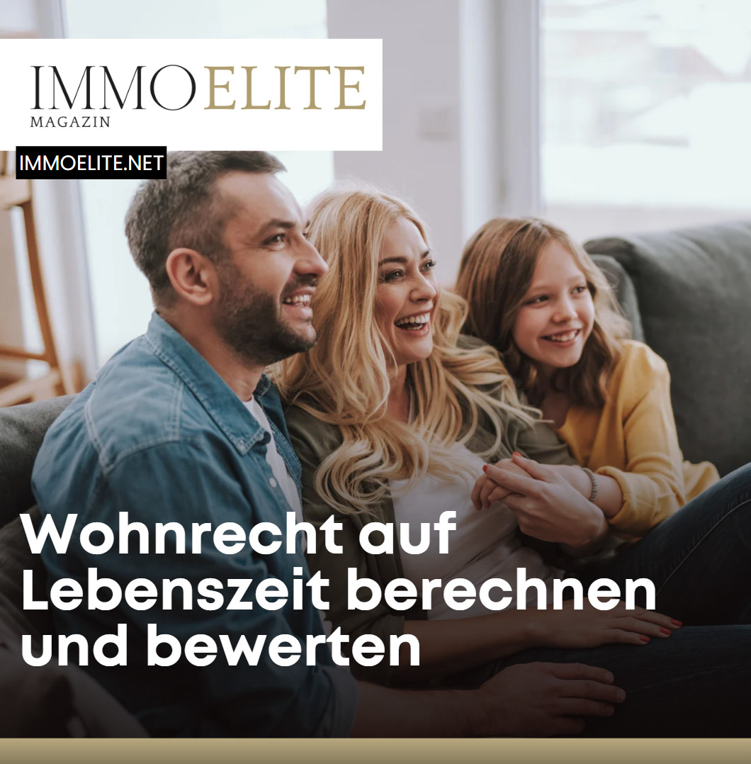 Wohnrecht auf Lebenszeit berechnen und bewerten