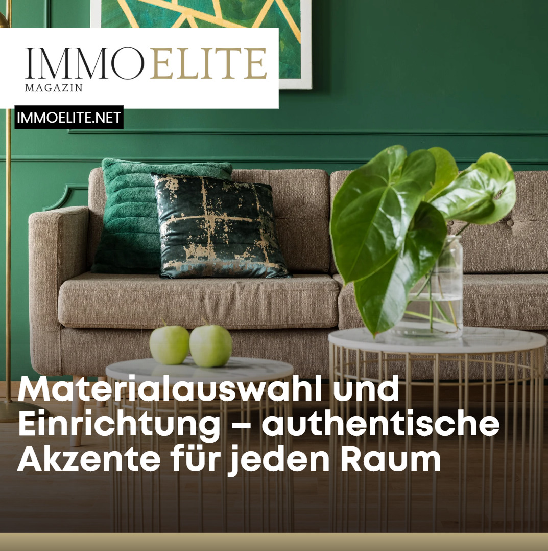 materialauswahl einrichtung