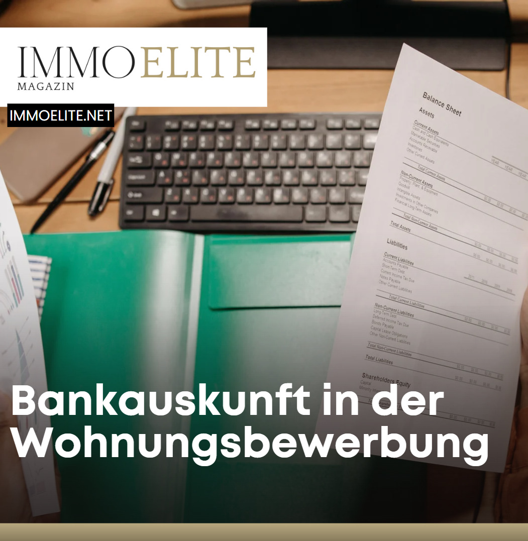 Bankauskunft in der Wohnungsbewerbung