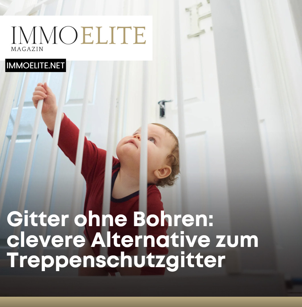 Gitter ohne Bohren clevere Alternative zum Treppenschutzgitter