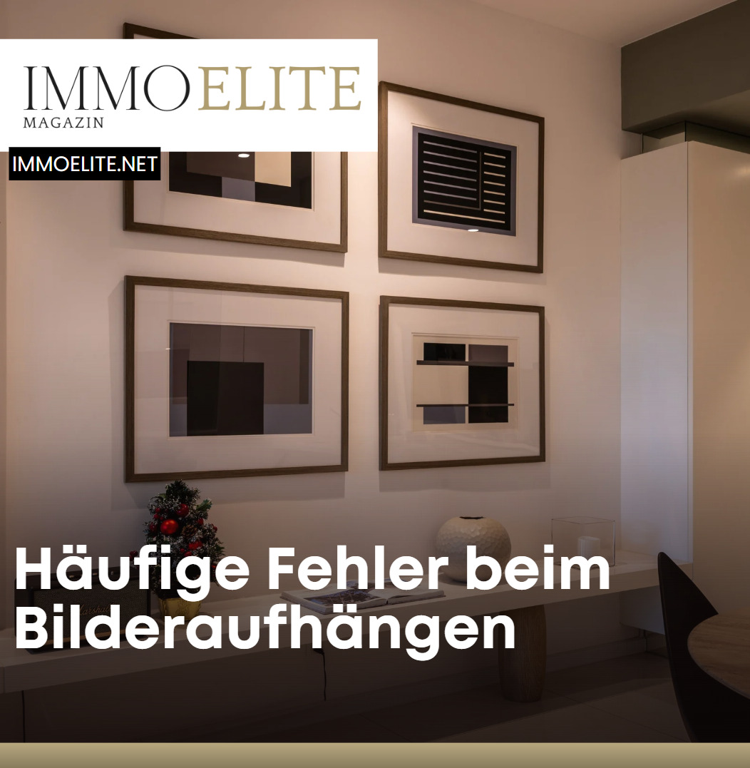Häufige Fehler beim Bilderaufhängen