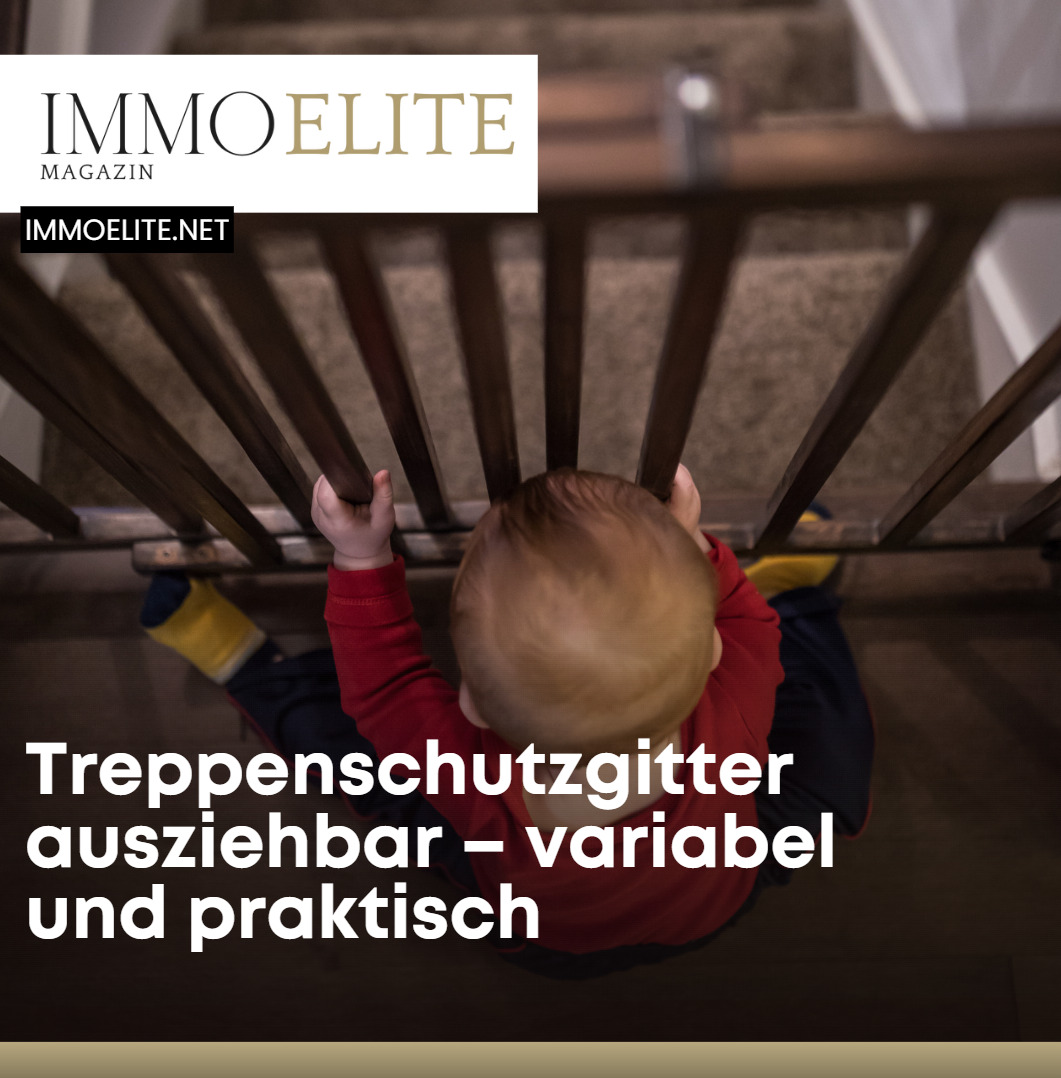 Treppenschutzgitter ausziehbar – variabel und praktisch