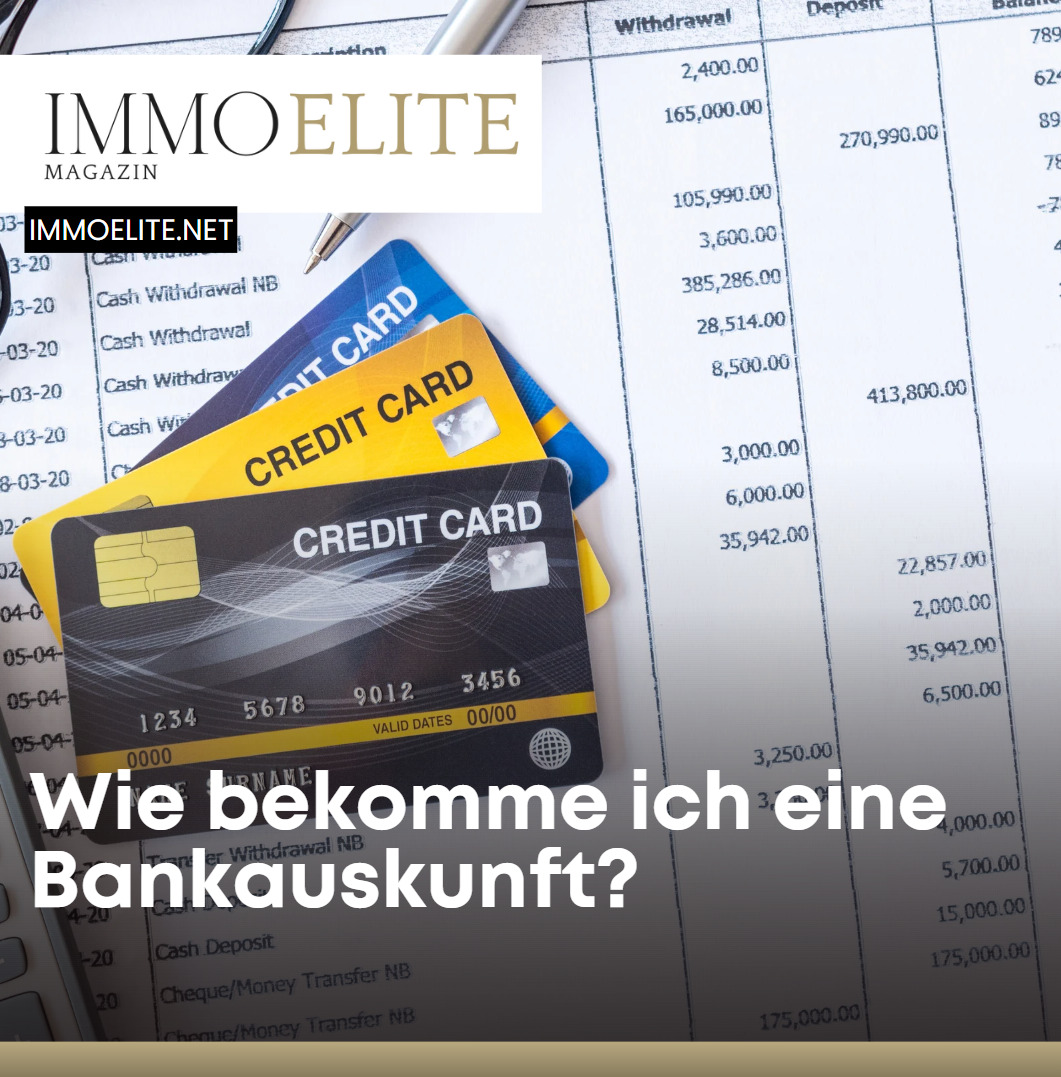 Wie bekomme ich eine Bankauskunft