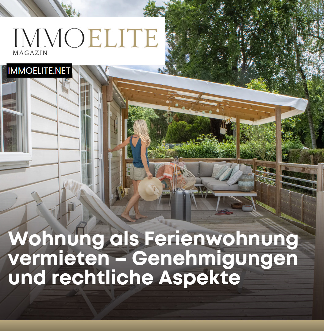 Wohnung als Ferienwohnung vermieten – Genehmigungen und rechtliche Aspekte