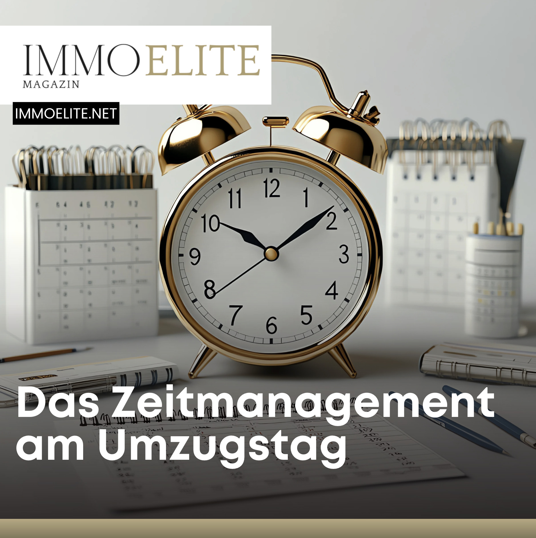 Das Zeitmanagement am Umzugstag