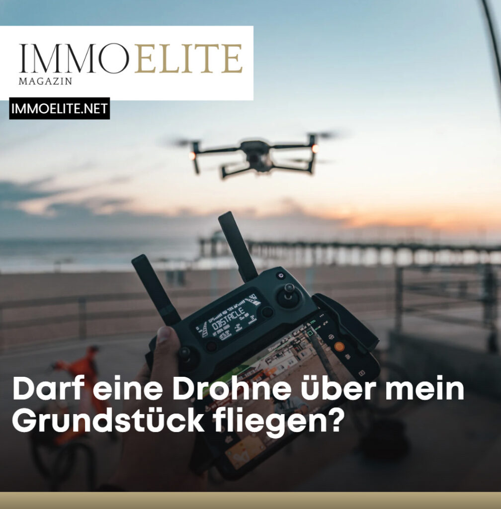 Drohne Auf Eigenem Grundstck
