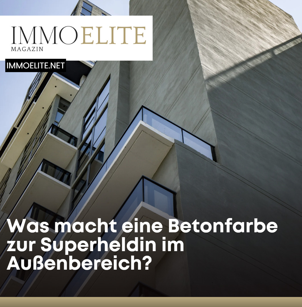 Was macht eine Betonfarbe zur Superheldin im Außenbereich