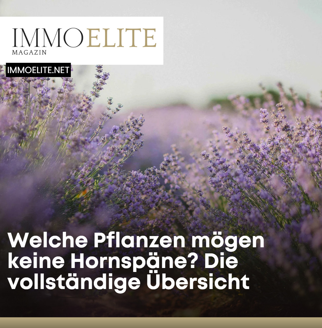 Welche Pflanzen mgen keine Hornspne? Dnger | Tipps
