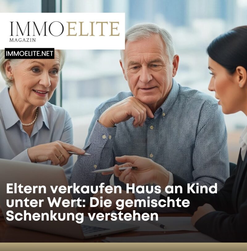 Schenkung Selbstgenutzte Immobilie An Kind