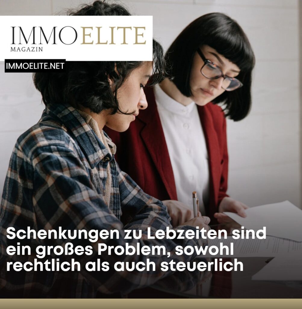 Pflichterbe Zu Lebzeiten